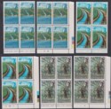 Rhodesia 1965 QEII Water Conservation Plate Imp Block Sets UM Mint SG354-356 MNH