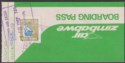 Click for more photos and details Zimbabwe 1981 Revenue $10 Used on Boarding Pass BF13