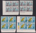 Click for more photos and details Rhodesia 1967 Dual Currency 2½c, 10c Imprint /Plate No Blocks CTO Used SG408-409