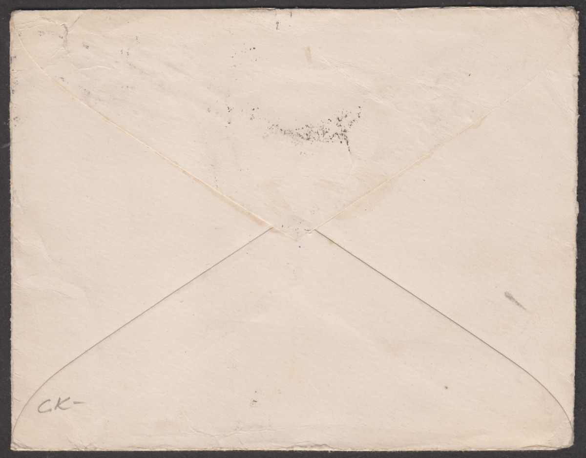 Rhodesia 1915 1d Postal Stationery Cover Used QUE QUE to Brighton, England