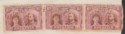 Click for more photos and details Rhodesia 1917 KGV Double Head 6d, 3d Admiral 6d, 1d Fiscally Used Document Piece
