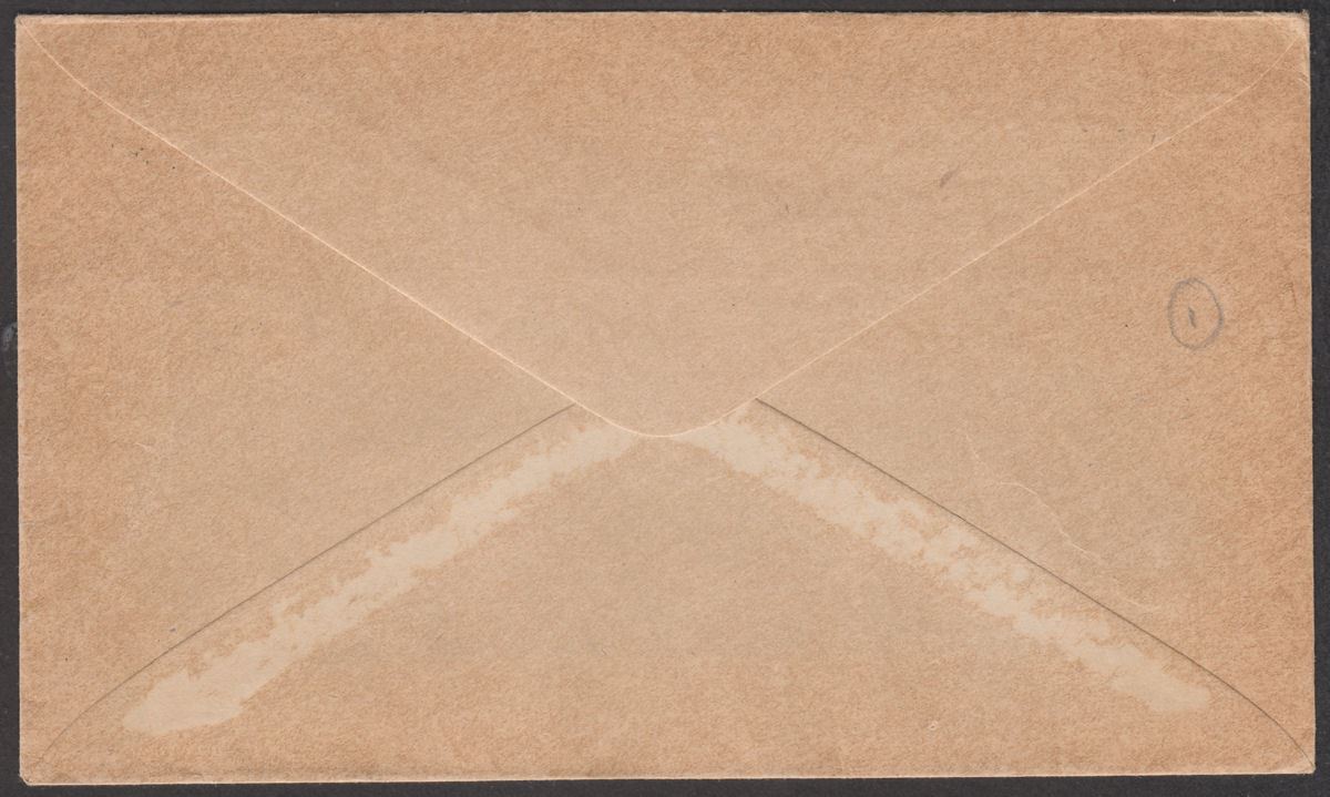 Southern Rhodesia 1937 KGV Field Marshal ½d Used on Bulawayo Vulcanizers Cover