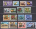 Click for more photos and details Rhodesia 1966 Independence Overprint Set Used SG359-373 cat £32