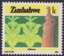 Click for more photos and details Zimbabwe 1985 Tobacco 1c with Black Printed Double Mint SG659var