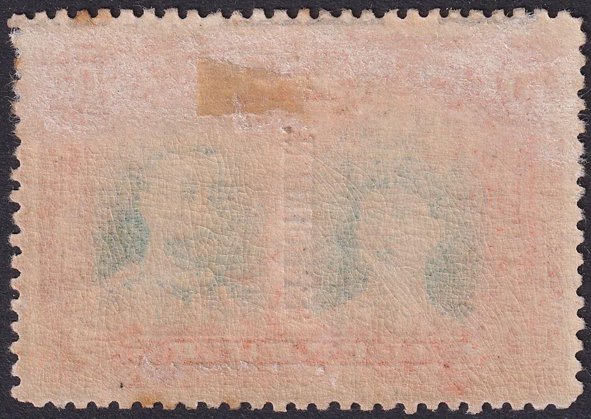 Rhodesia 1910 KGV SPECIMEN Double Head 10sh Blue-Green and Orange Mint SG164s