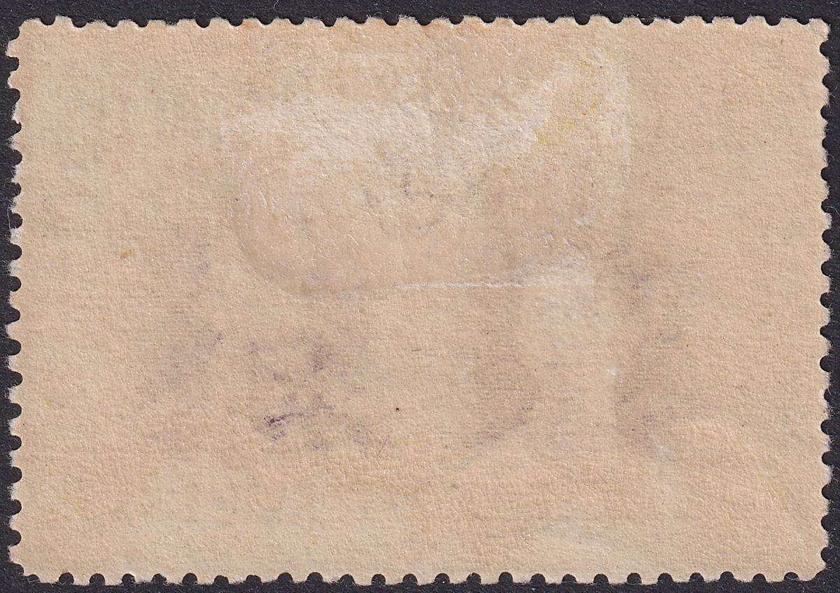 Rhodesia 1910 KGV Double Head 3d Purple and Ochre Mint SG134 cat £50