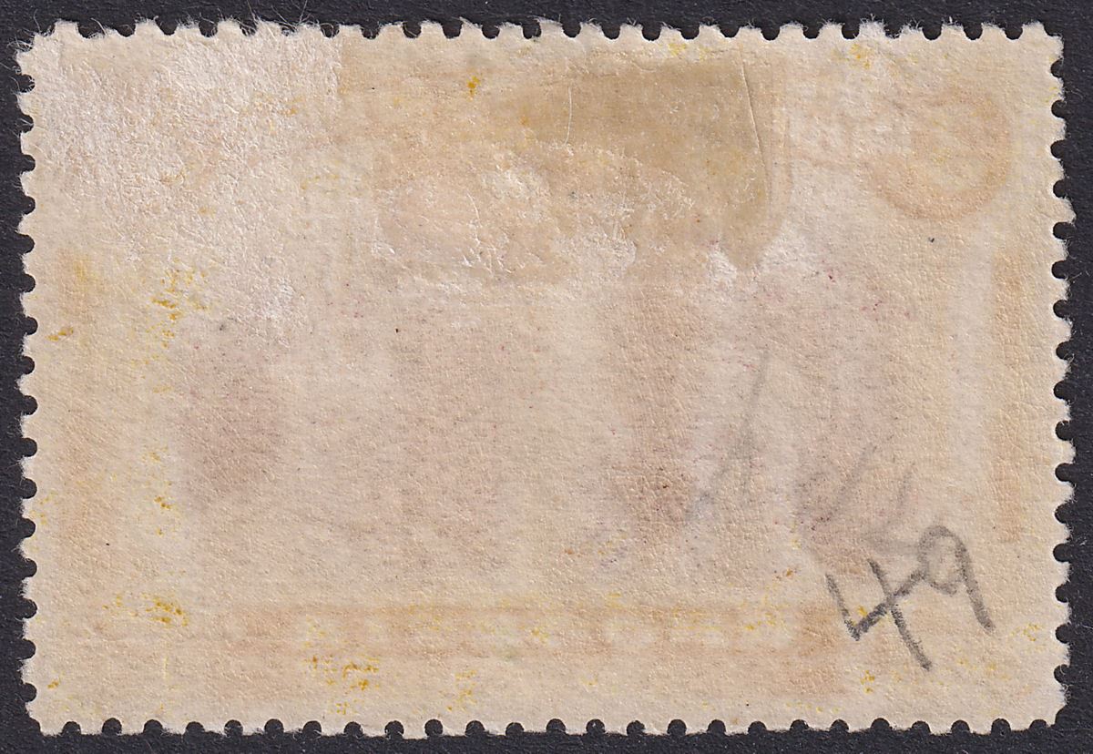 Rhodesia 1910 KGV Double Head 3d Maroon and Ochre Mint SG136a cat £60 pos 49