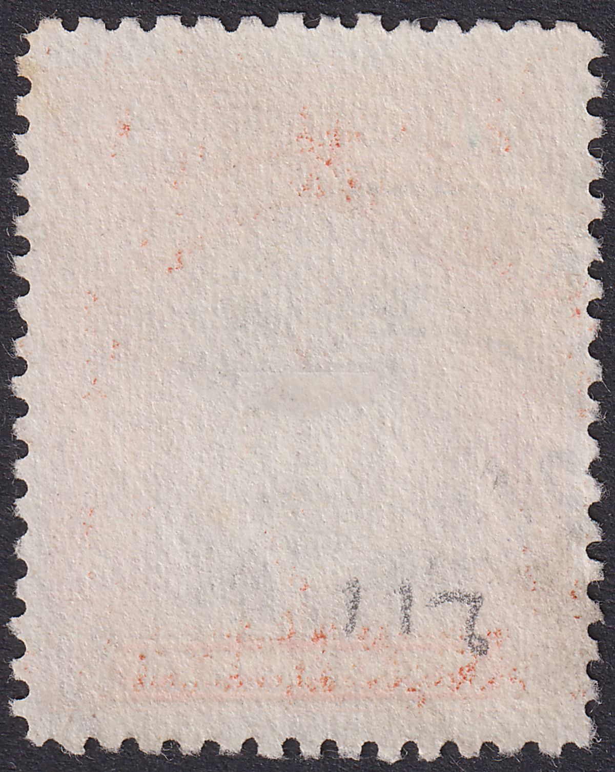 Rhodesia 1913 KGV Admiral 4d Black and Orange-Red Die I p14 Used SG211 cat £45