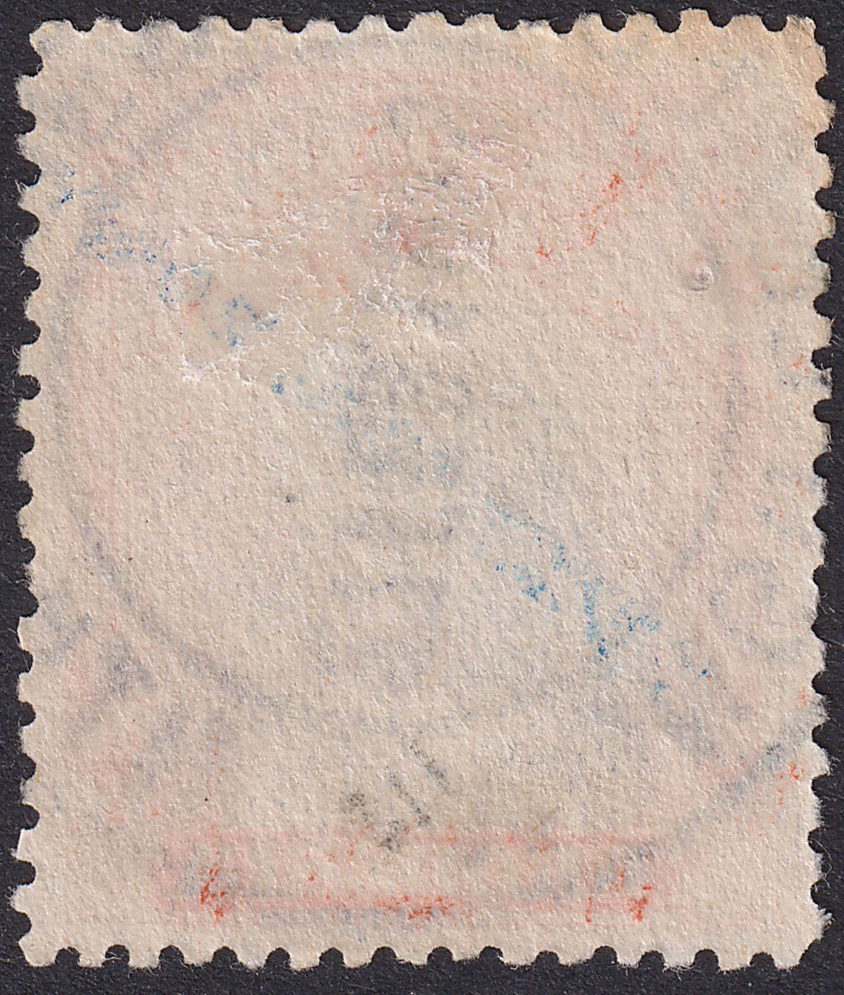Rhodesia 1913 KGV Admiral 4d Blk + Orange-Red Die I p14 Used SG211 MONGU-LEALUI