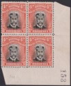 Click for more photos and details Rhodesia 1913 KGV Admiral 4d Bl + Red-Or Die II p14 Sheet No Block 4 Mint SG224