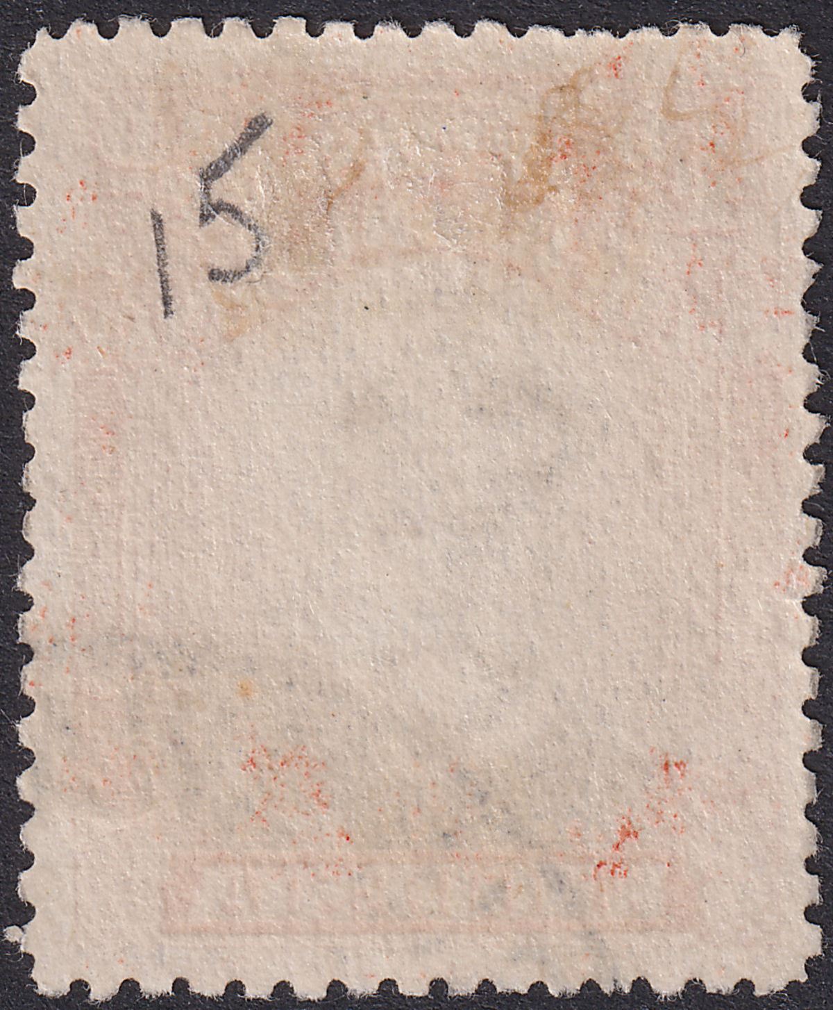 Rhodesia 1913 KGV Admiral 4d Black + Red-Orange Die II p15 Used SG245 cat £275