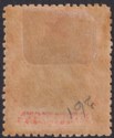 Click for more photos and details Rhodesia 1917 KGV Admiral 4d Deep Black + Orange Die IIIA p14 Mint SG255d c£550