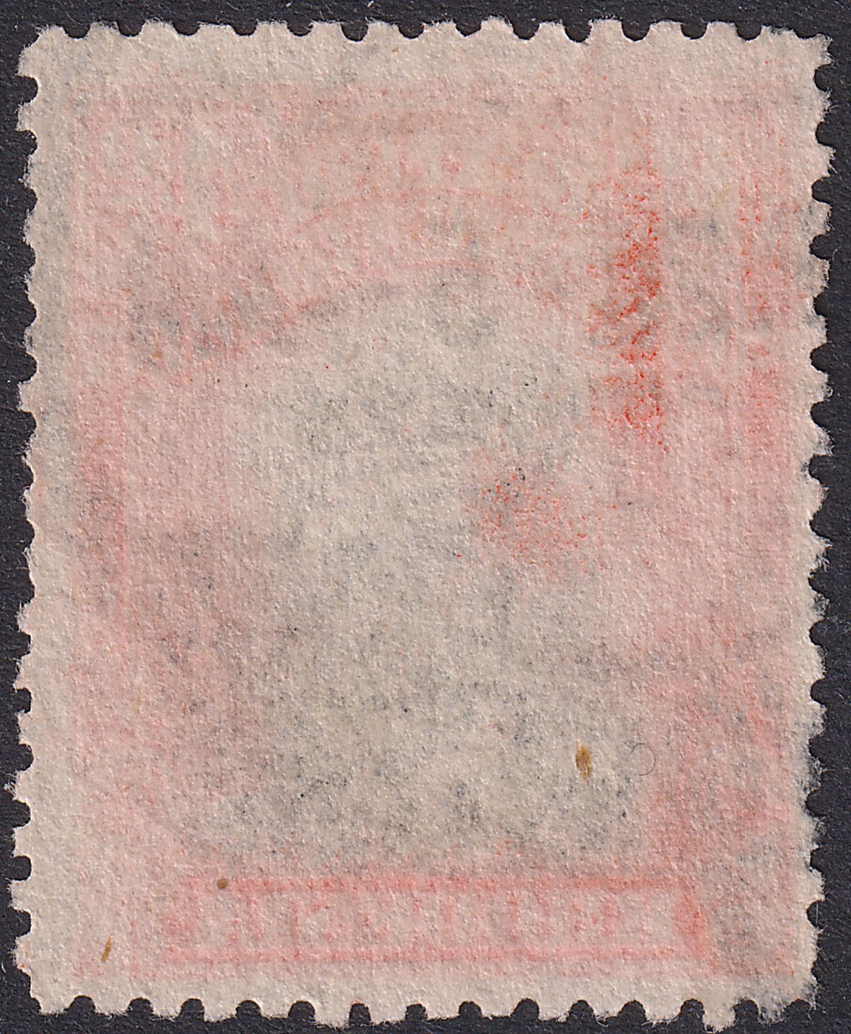 Rhodesia 1917 KGV Admiral 4d Deep Black + Deep Orange Die IIIA p14 Used SG255d