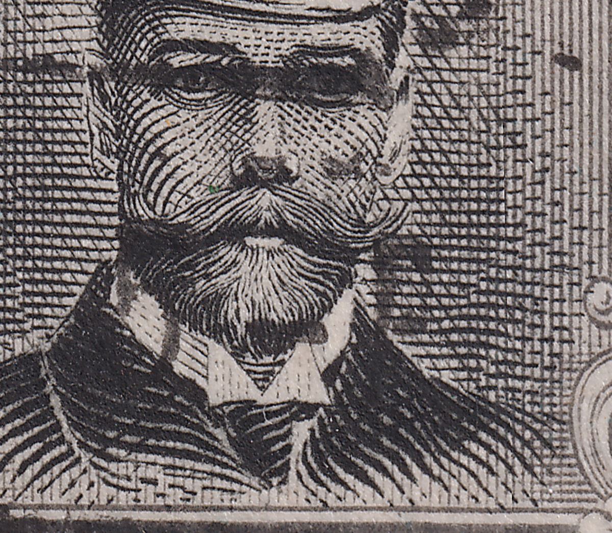 Rhodesia 1913 KGV Admiral 2d Black Die I p14 Waxed Moustache Used SG209a c£225