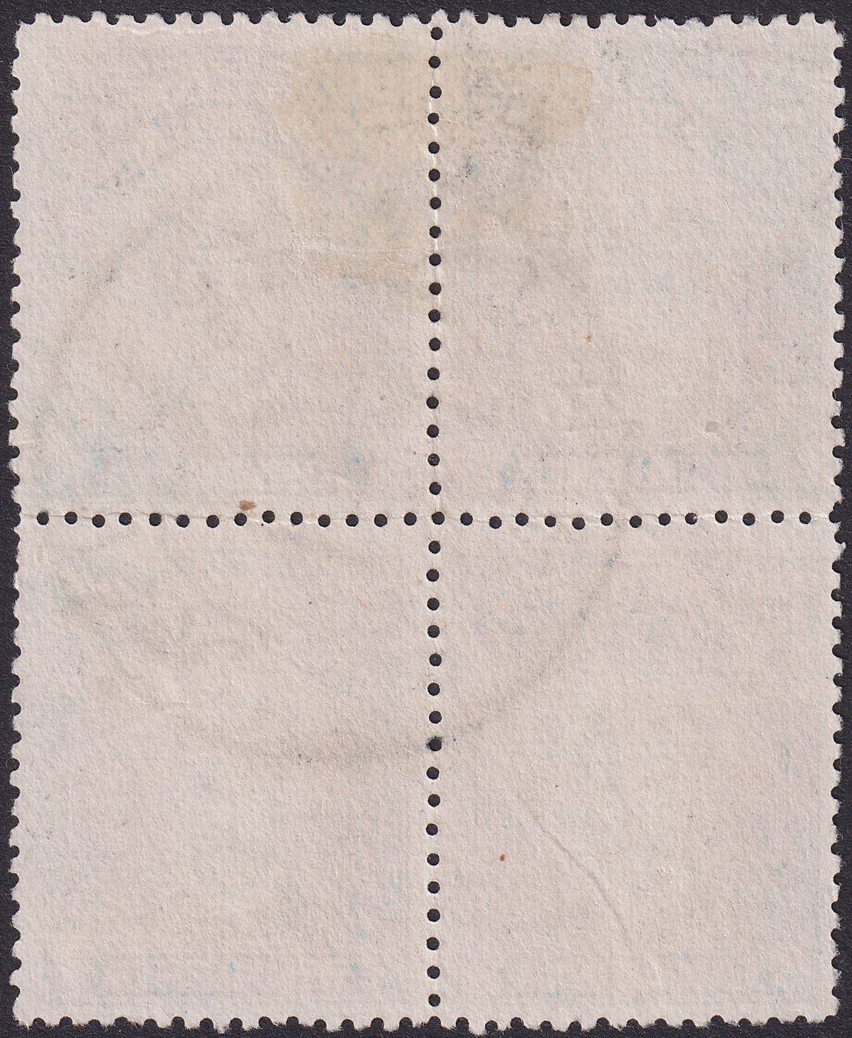 Rhodesia 1913 KGV Admiral 2d Die I p14 Block w Pos 22 Line Below Tie Used SG209