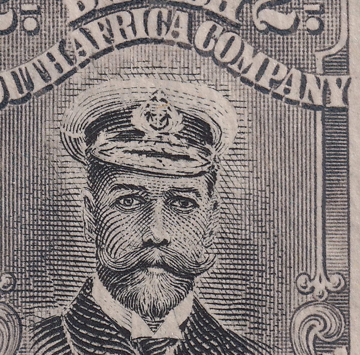 Rhodesia 1913 KGV Admiral 2d Blk + Brn Grey Die II Pl 4 State 1 Mint SG220 c£300