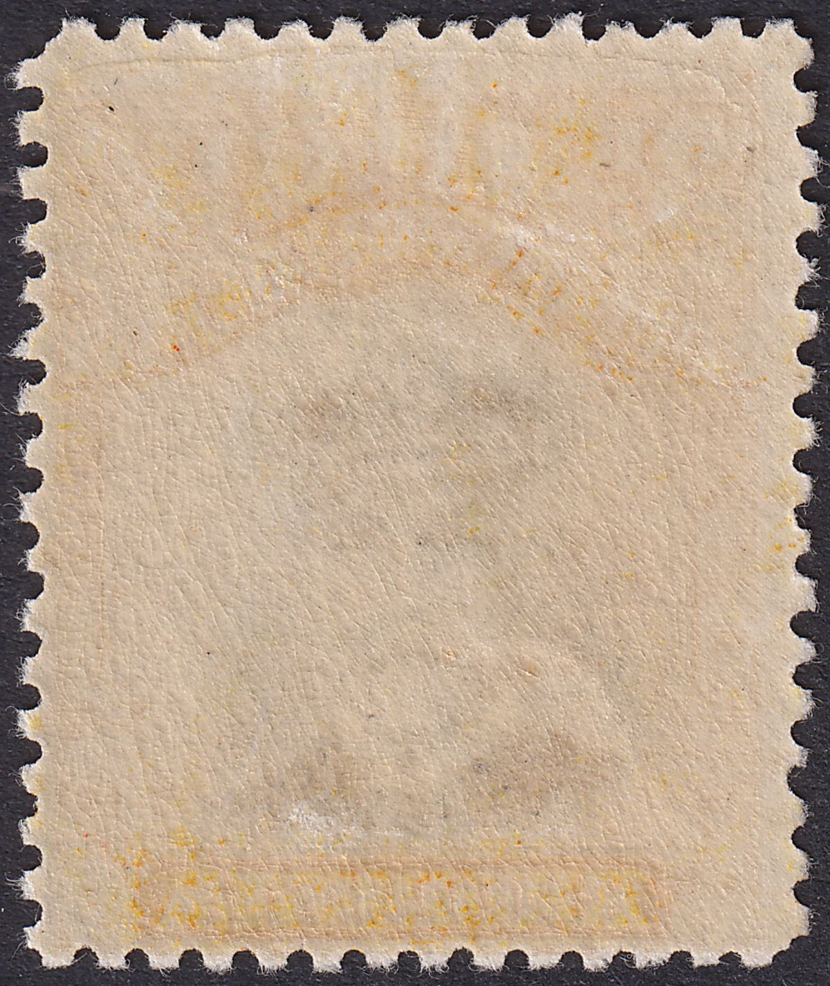 Rhodesia 1913 KGV Admiral 3d Black and Deep Yellow Die II p14 Mint SG221 cat £60