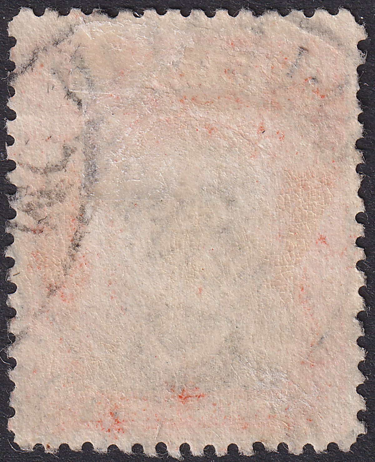 Rhodesia 1918 KGV Admiral 4d Black + Orange-Red Die IIIB p14 Used SG261 Plate 9
