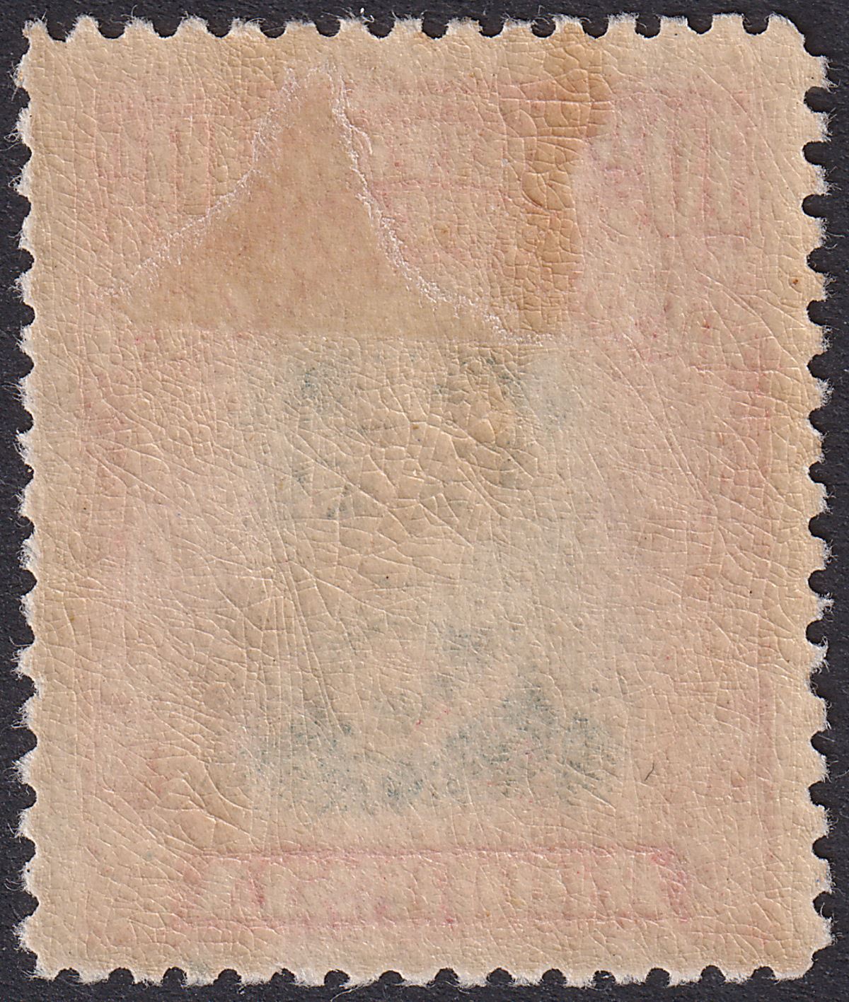 Rhodesia 1918 KGV Admiral 10d Gr-Bl + Carm Printer Line Die IIIB p14 Mint SG269