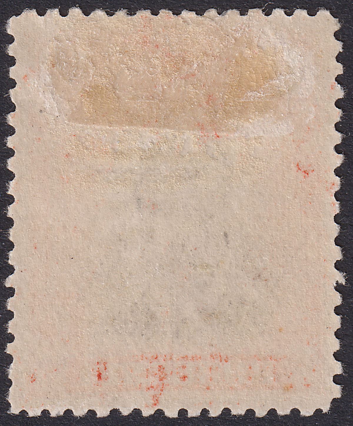 Rhodesia 1913 KGV Admiral 4d Black + Or-Red Die I p14 Mint SG211 Printer's Line