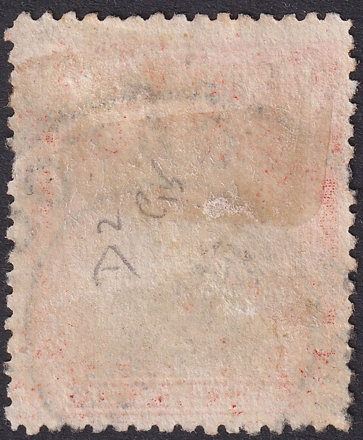 Rhodesia 1913 KGV Admiral 4d Black and Orange-Red Die I p15 Used SG216 cat £30