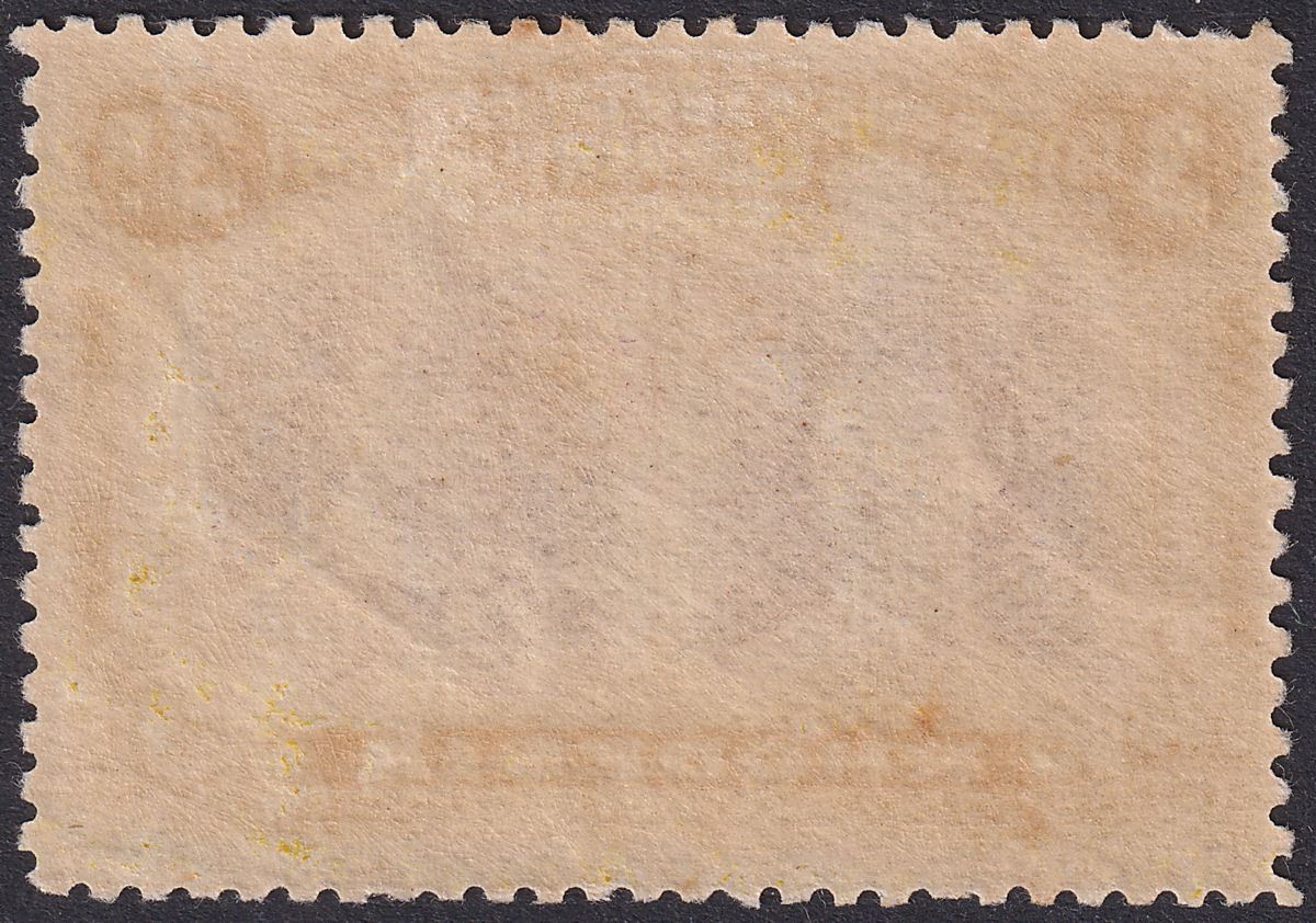 Rhodesia 1910 KGV Double Head 3d Maroon and Ochre Mint SG136a cat £60