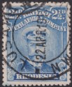 Rhodesia 1913 KGV Admiral 2½d Blue p15 Used SG208 cat £65 w LUSAKA NW Postmark