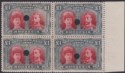Click for more photos and details Rhodesia 1910 KGV Printers File Proof Double Head £1 Scarlet + Slate Block RSC-G
