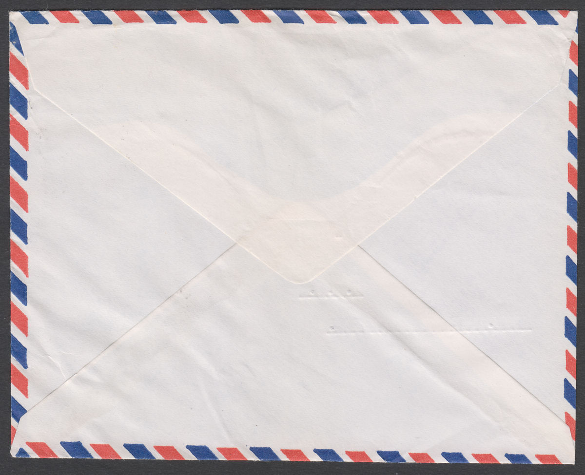 Rhodesia QEII 1sh6d/15c, 9d, 3d Selection Used on Airmail Cover RHODESIA Pmk