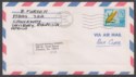 Click for more photos and details Rhodesia 1969 QEII Dual Currency 1sh/10c Used on Airmail Cover SALISBURY - USA