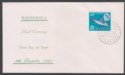 Click for more photos and details Rhodesia 1968 QEII Dual Currency 2sh6d/25c Used on Commemorative Unaddressed FDC