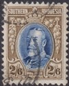 Click for more photos and details Southern Rhodesia 1933 KGV Field Marshal 2sh6d Blue & Drab p11½ Used SG26a c £60
