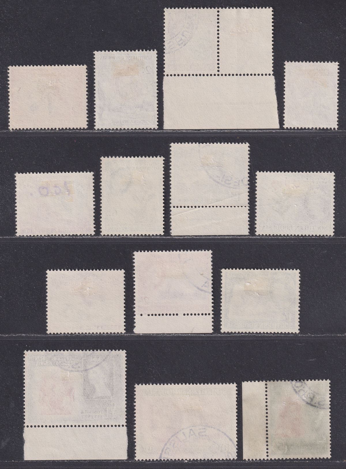 Southern Rhodesia 1953 Queen Elizabeth II Set Used SG78-91 cat £130