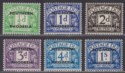 Click for more photos and details Southern Rhodesia 1951 KGVI Postage Due Overprint Set Mint SG D1-D7 cat £16