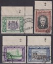 Click for more photos and details Southern Rhodesia 1940 KGVI BSAC Golden Jubilee Sheet No 2 Part Set to 3d Used