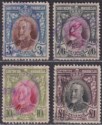 Southern Rhodesia 1931 KGV Revenue 3sh, 7sh6d, 10sh, £1 Used BF9-BF12