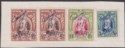 Southern Rhodesia 1931 KGV Revenue £2 x2, 10sh, Postage 5sh Fiscally Used Piece