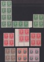 Click for more photos and details Southern Rhodesia 1931 KGV Field Marshal Part Block Set to 1sh Mint