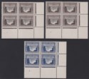 Click for more photos and details Southern Rhodesia 1931 KGV 2d x2, 3d Blocks of 4 UM Mint SG17-18 cat £160 MNH