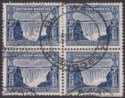Click for more photos and details Southern Rhodesia 1931 KGV 3d Ultramarine Block of 4 Used SG18 cat £60