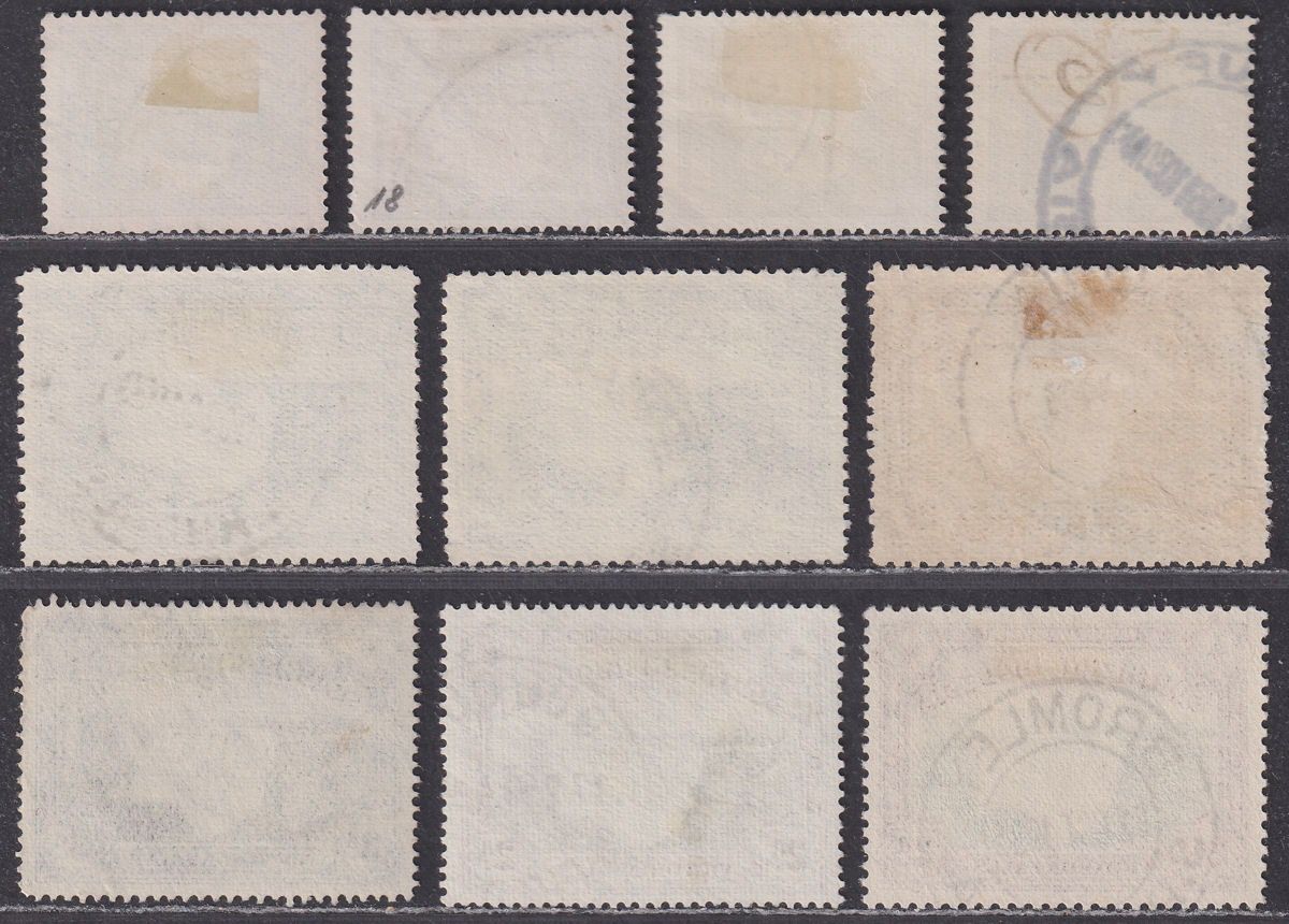 Southern Rhodesia 1931-41 KGV Victoria Falls 2d and 3d Selection Used