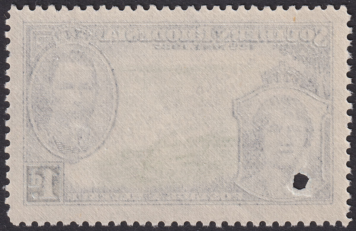 Southern Rhodesia 1937 KGVI Coronation 1d E + B Printer's SPECIMEN Sample SG36PS