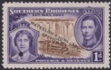 Click for more photos and details Southern Rhodesia 1937 KGVI Coronation 1d S + V Printer