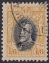 Click for more photos and details Southern Rhodesia 1936 KGV Field Marshal 1sh6d Bk + Yellow p11½ Used SG24a c£160
