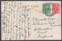 Click for more photos and details Southern Rhodesia 1936 KGV 1d+½d Bulawayo Post Office Picture Postcard to Kent