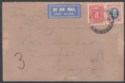 Click for more photos and details Southern Rhodesia 1933 KGV 10d+1d Used on Airmail Cover to Germany