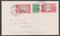 Click for more photos and details Southern Rhodesia 1938 KGVI + KGV Era Used on Last Day Cover RAYLTON to Bulawayo