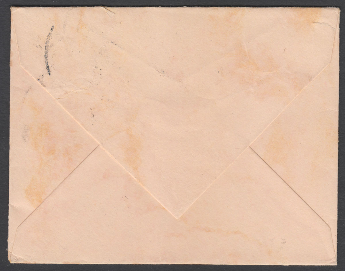 Southern Rhodesia 1937 KGV 1d x6 Used on Airmail Cover SG16b  BULAWAYO to Kent