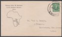 Click for more photos and details Southern Rhodesia 1937 KGV ½d Used on Illustrated Cover to USA