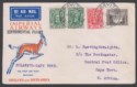 Click for more photos and details Southern Rhodesia 1931 KGV 2d 1d ½d Experimental First Flight Cover Used RAYLTON